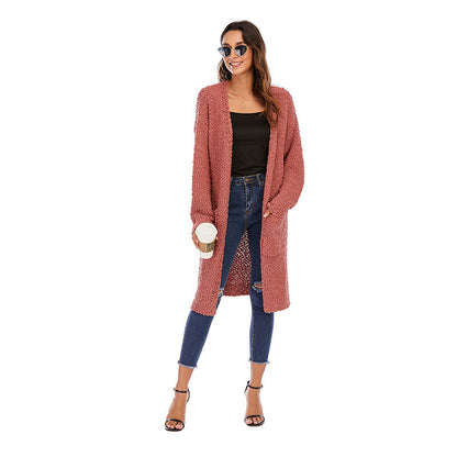 Dames lange cardigan