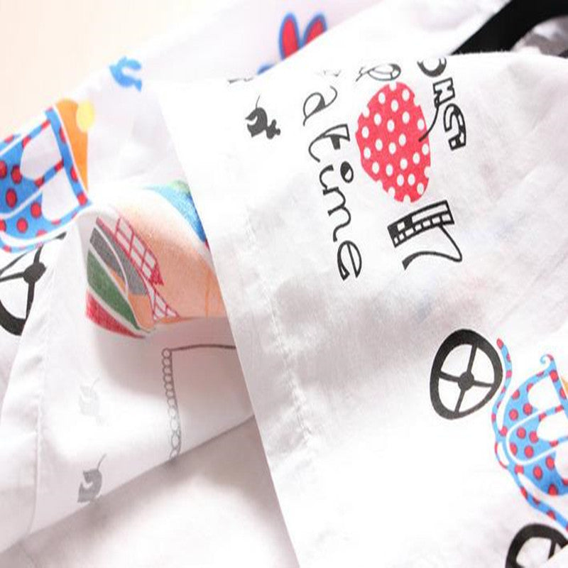 Digitaal geprint casual jurkje