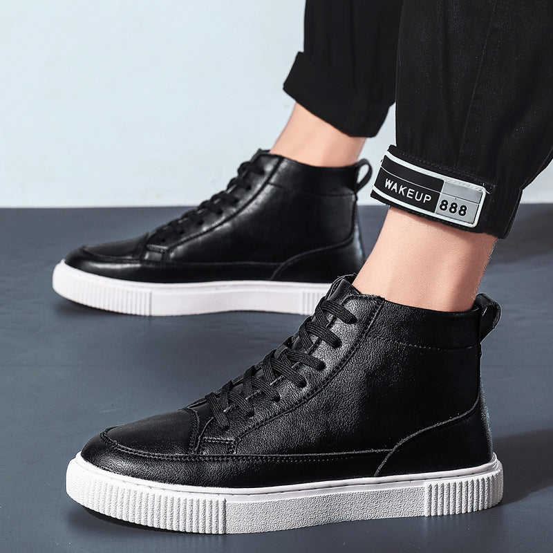 Britse Designer Heren Leren Sneakers