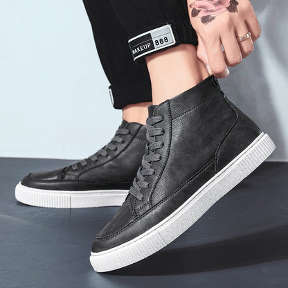 Britse Designer Heren Leren Sneakers