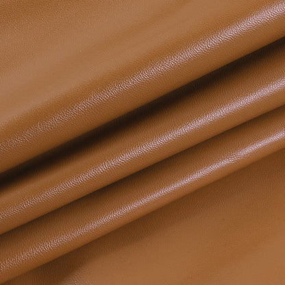 Hoge taille PU-leren mini-rok met ruches