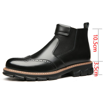Retro Leren Martin Boots Heren
