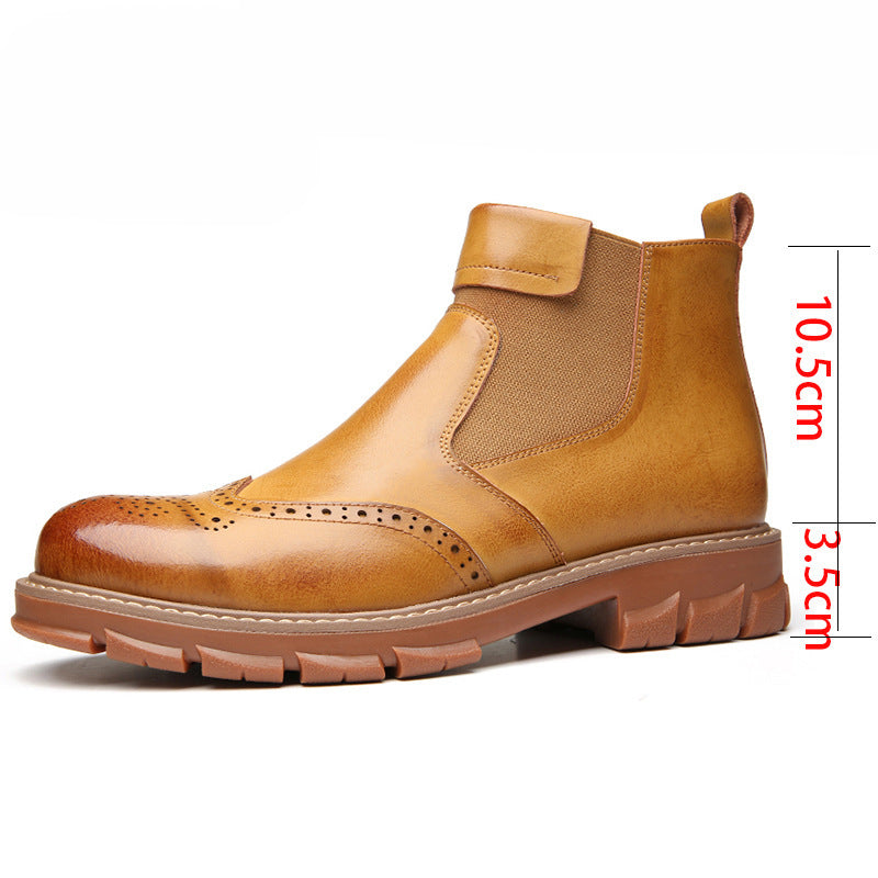 Retro Leren Martin Boots Heren