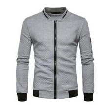 Heren jacket met structuur