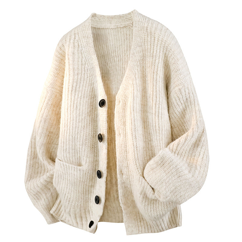 Oversized Mens Knitwear Jacket