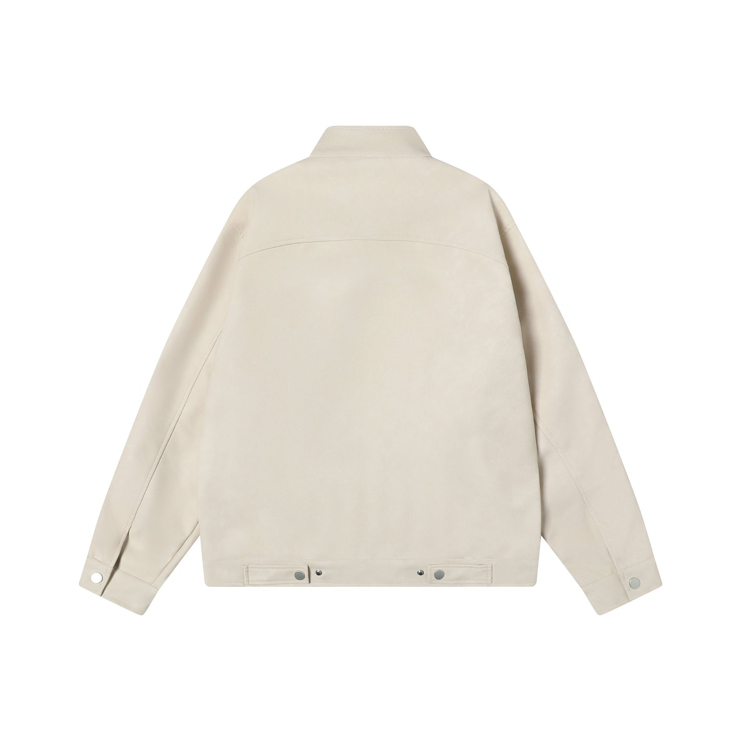 Loose PU leather jacket