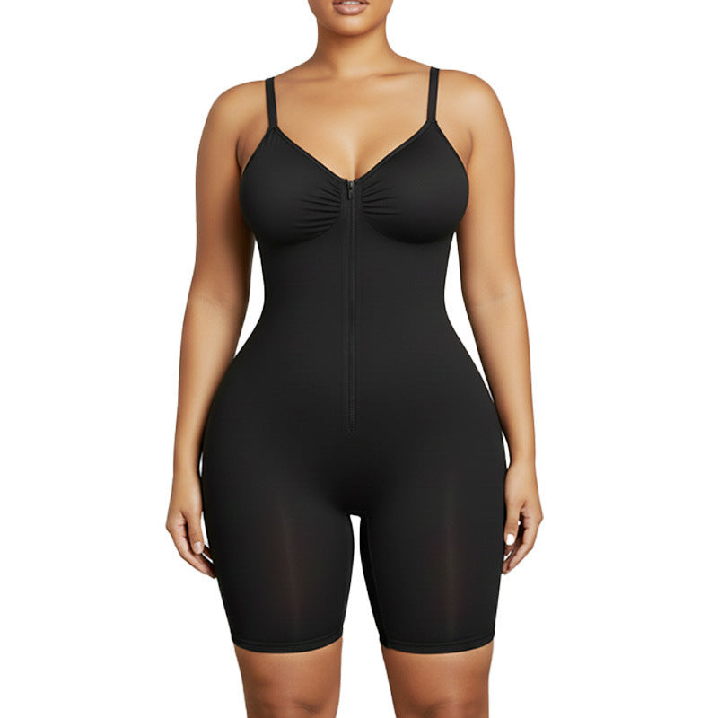 Womens High Elastic Shapewear Jumpsuit