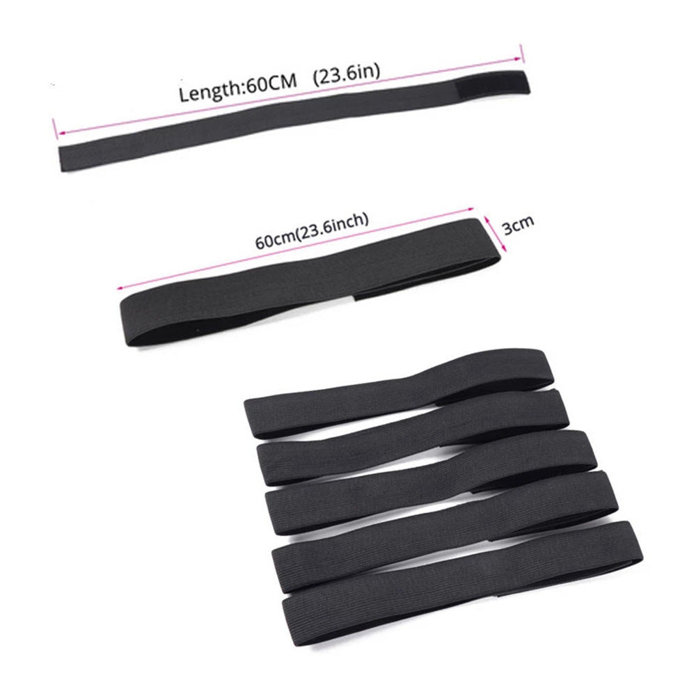 Elastische pruik band