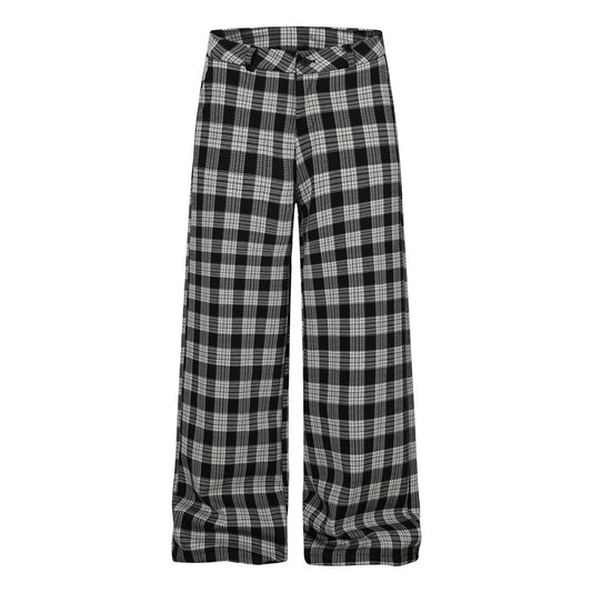 Dikke geruite broek unisex