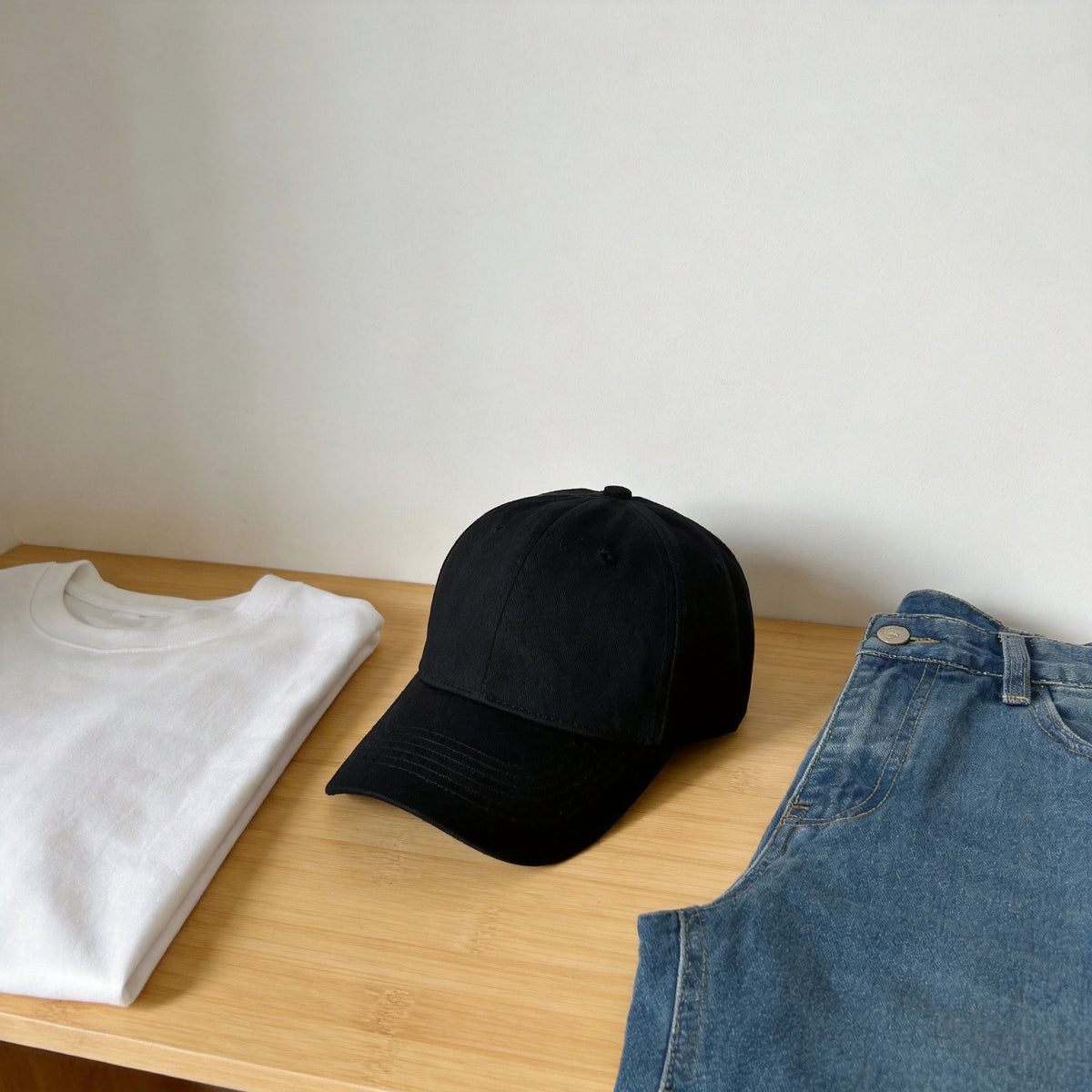 Pure Cotton Soft-Top Baseball Cap