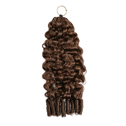Feather-style human hair wig