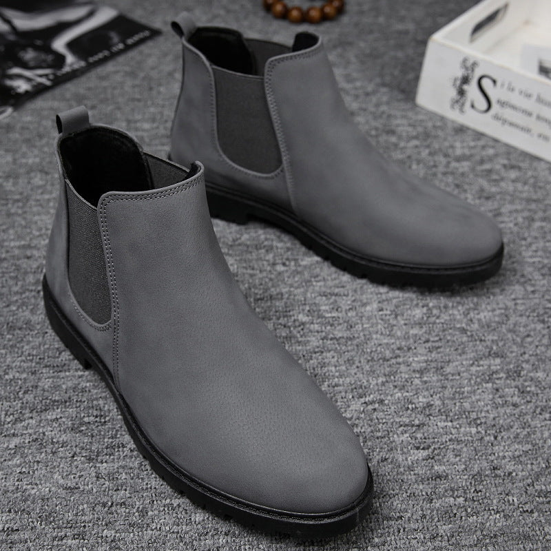 PU Heren Chelsea Laarzen