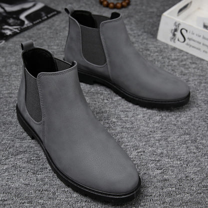 PU Heren Chelsea Laarzen