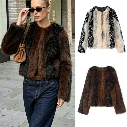 Faux Fur Short Coat