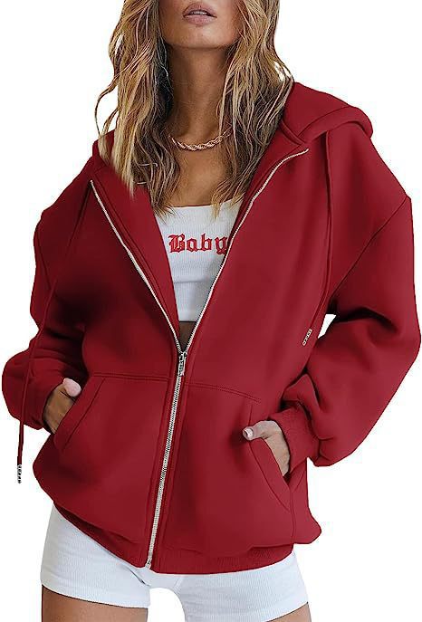 Long-sleeved hooded sweater-style women's coat