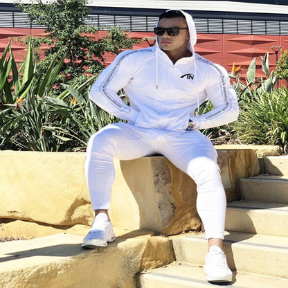 Private Label 2-delige Joggingpak Met Custom Logo