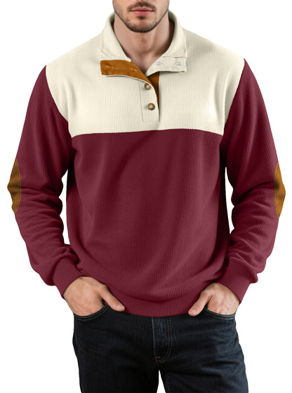 Collar hoodie top