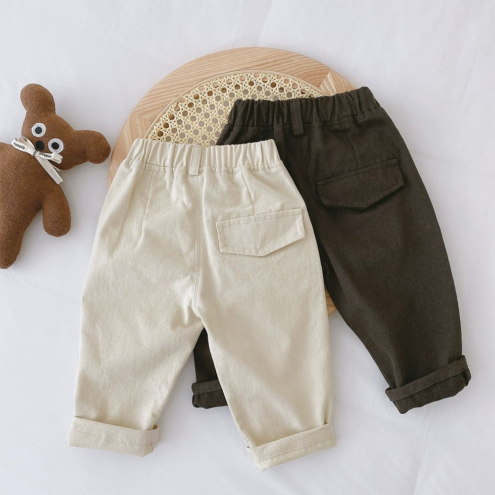 Kids Casual Cotton Pants