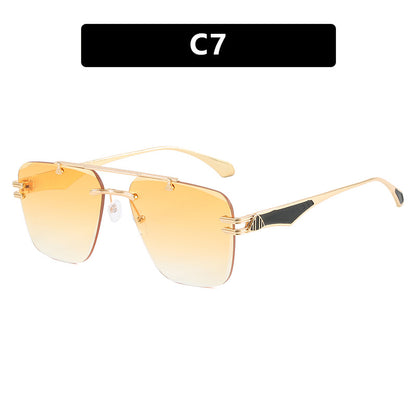 Montuurloze trendy dames zonnebril UV-bestendig