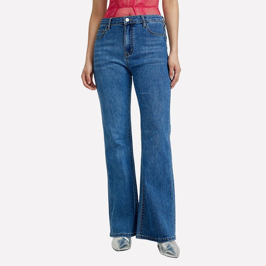 Mid-waist Retro Denim Jeans