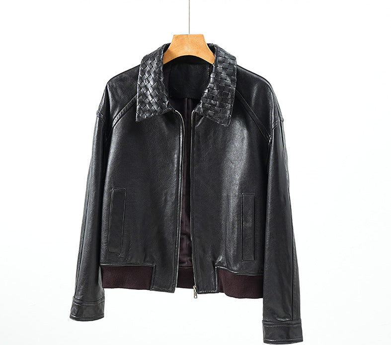 Womens Sheepskin Leather Jacket