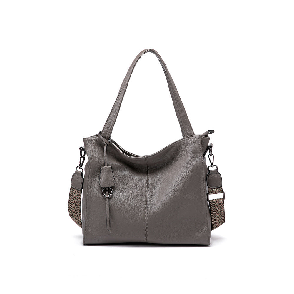 Genuine Leather Soft Shoulder Handbag