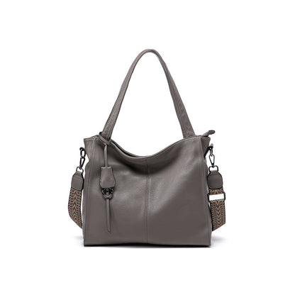 Genuine Leather Soft Shoulder Handbag