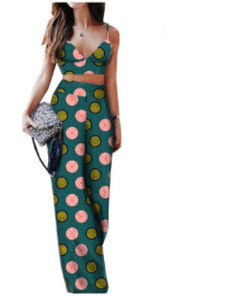 Afrikaans print dames tweedelig pak