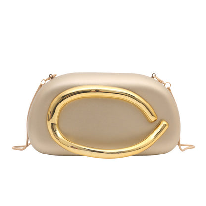 Elegant Chain Strap Clutch Bag