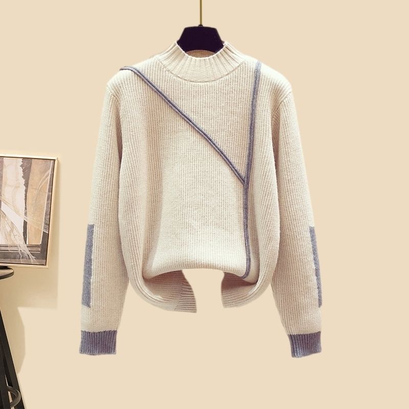 Dames puffervest coltrui baggy broek tweedelige/driedelige set of los