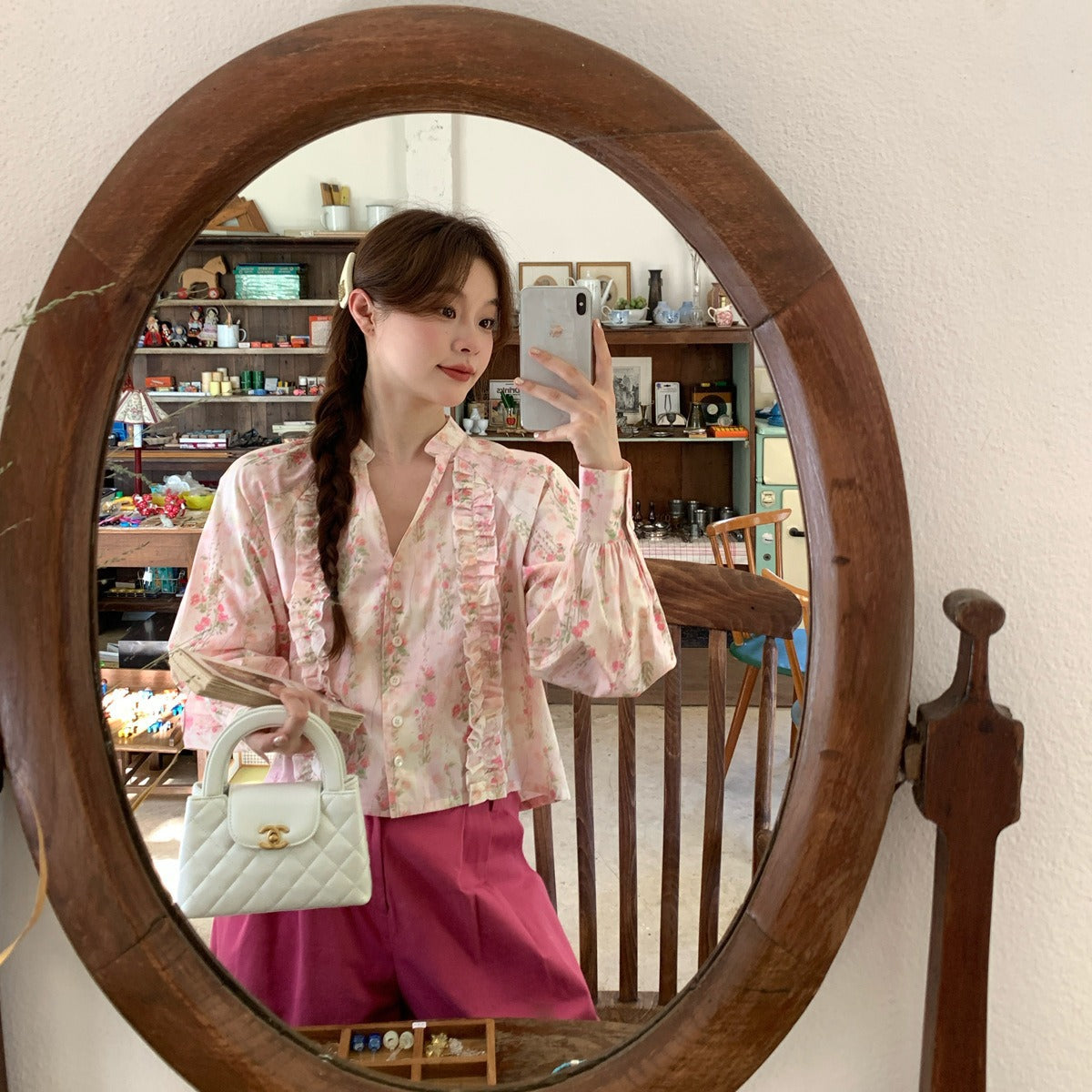 New floral shirt for women
