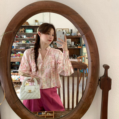 New floral shirt for women