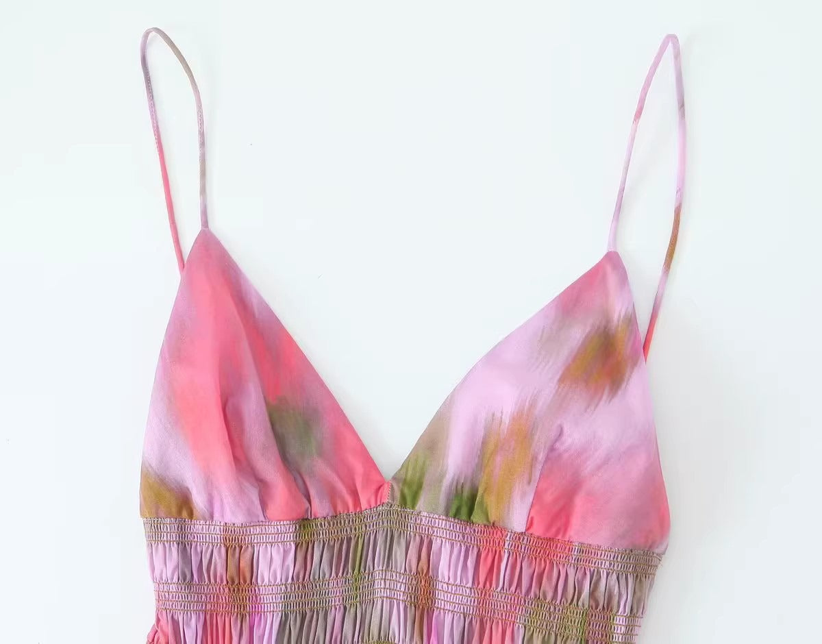 Sexy lange jurken met open rug met strik perfect voor een zomerfeest