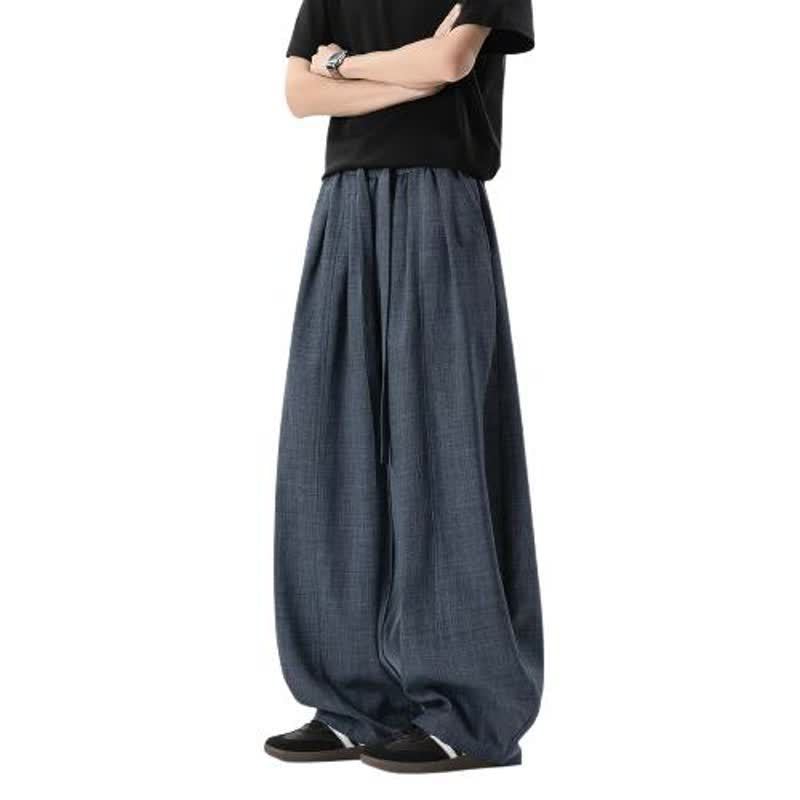 Lichtgewicht ademende rechte losse casual broek voor heren