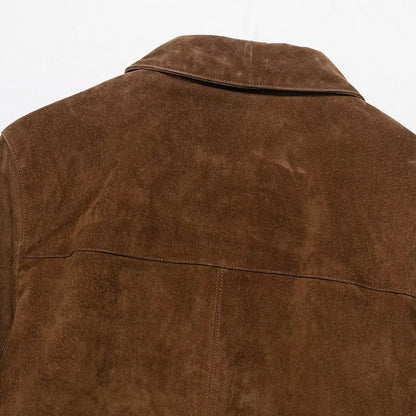 Short leather jacket
