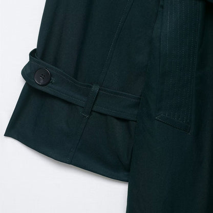Loose waistband waterproof windbreaker women's clothing