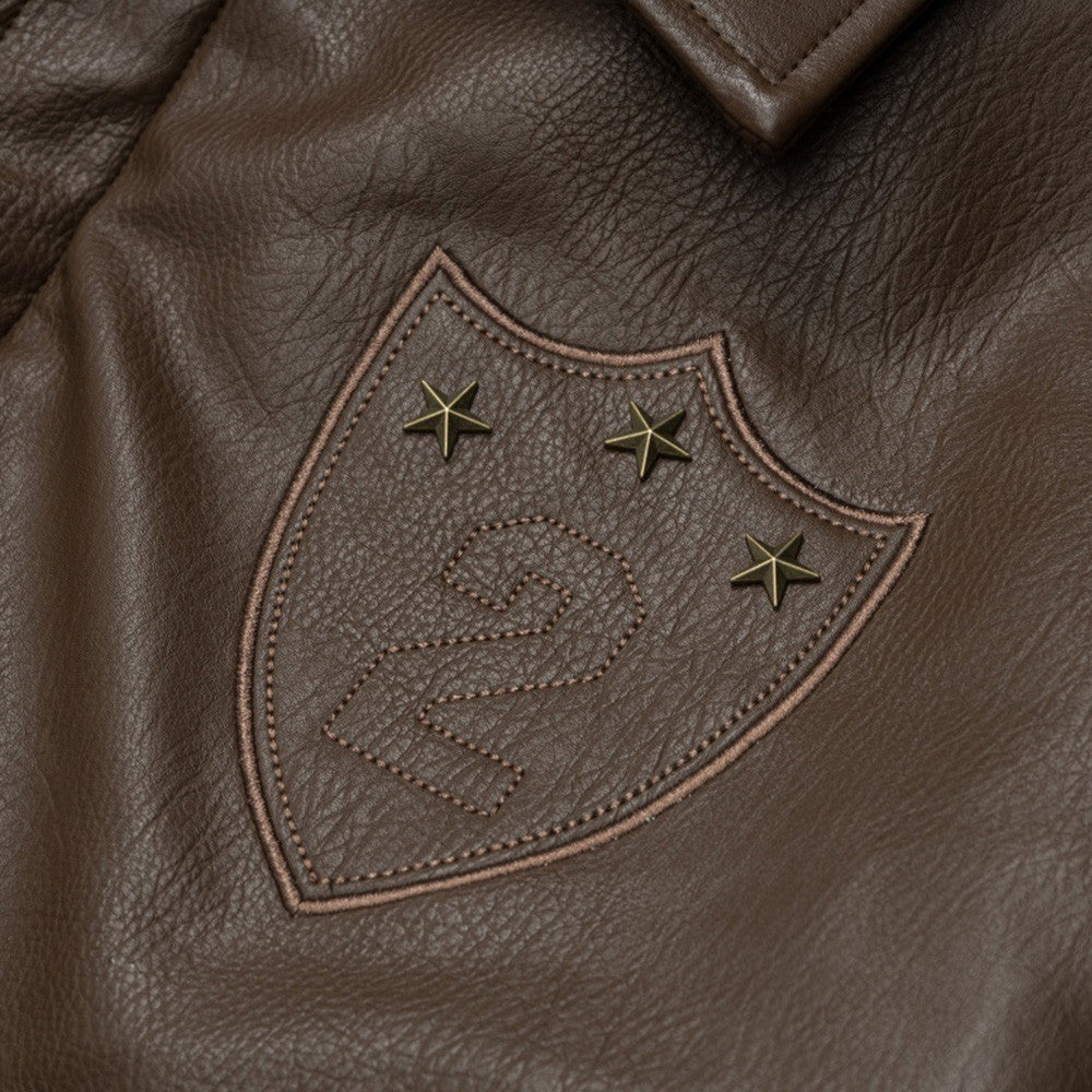 PU leather jacket