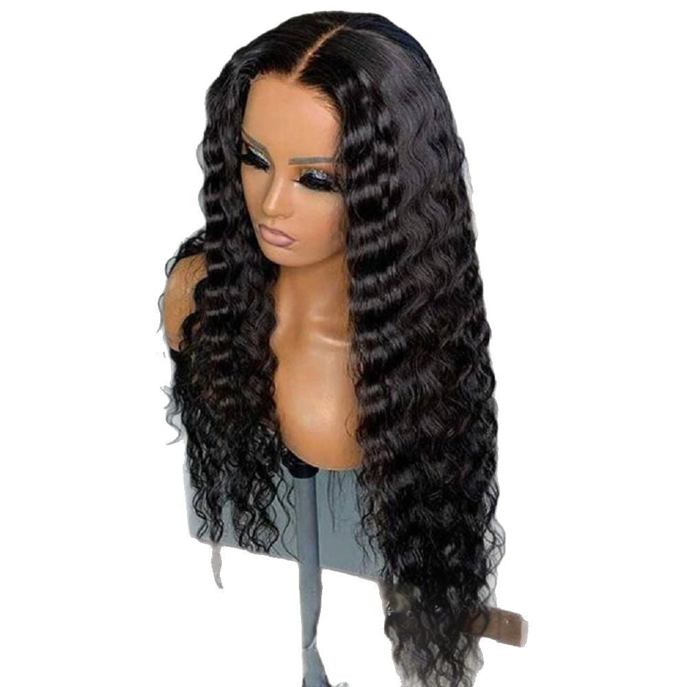 Front Lace Synthetic Wig with Curly Hair