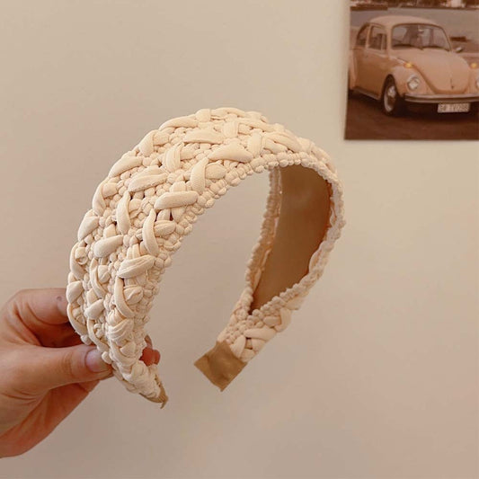 Franse stijl Vintage geweven hoofdband