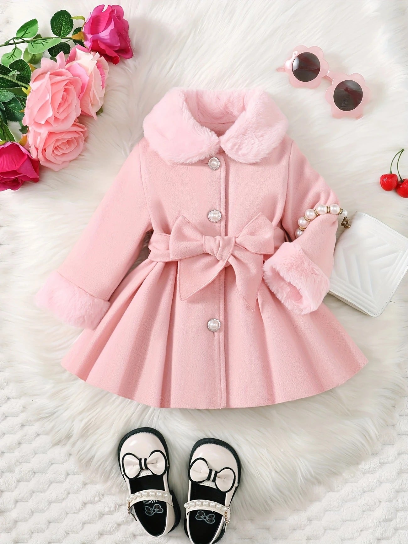 Girls' Windbreaker Jacket Mid-Length
