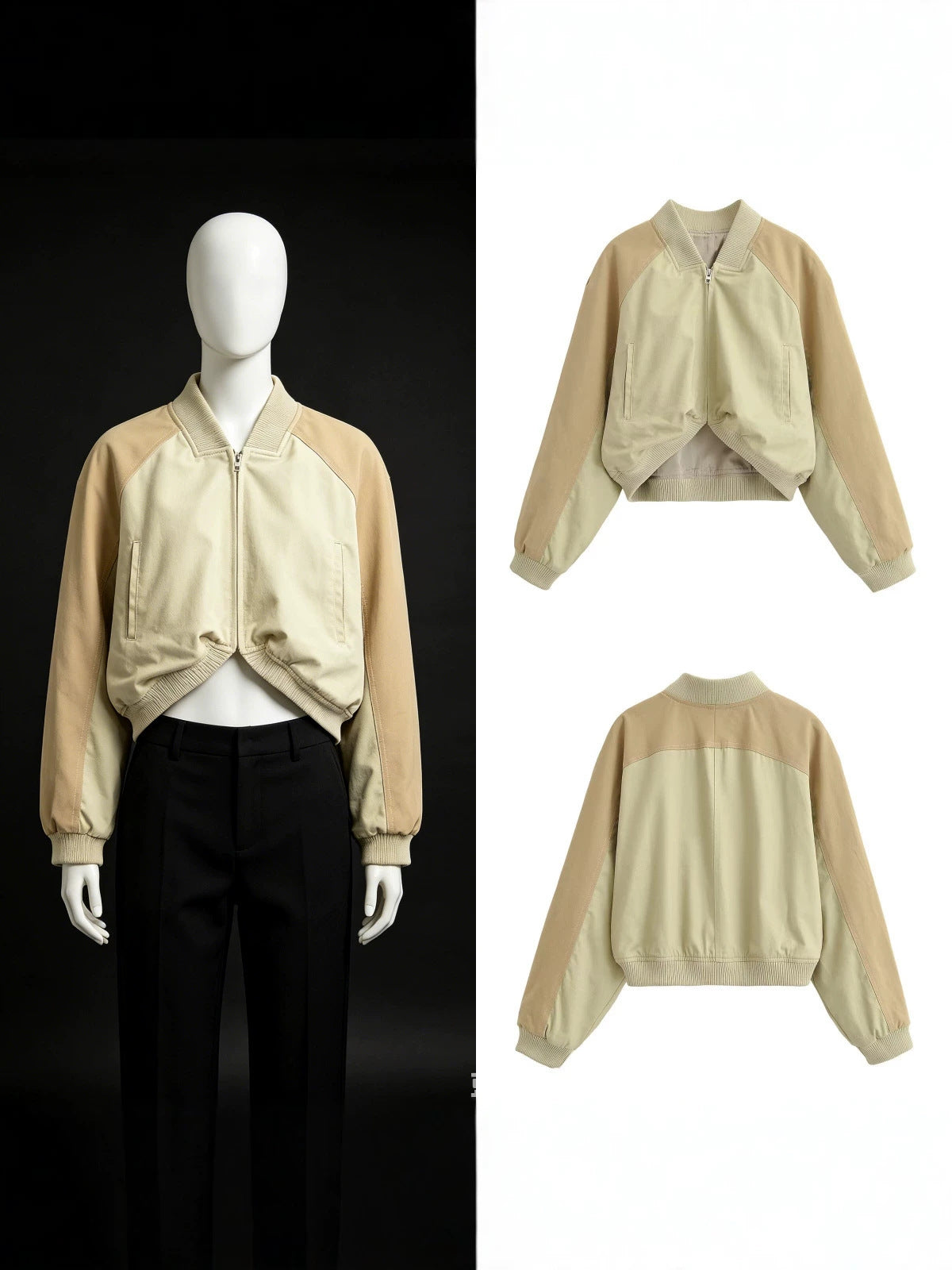 Washed Pilot Jacket for Women