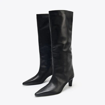 High-Heeled Boots