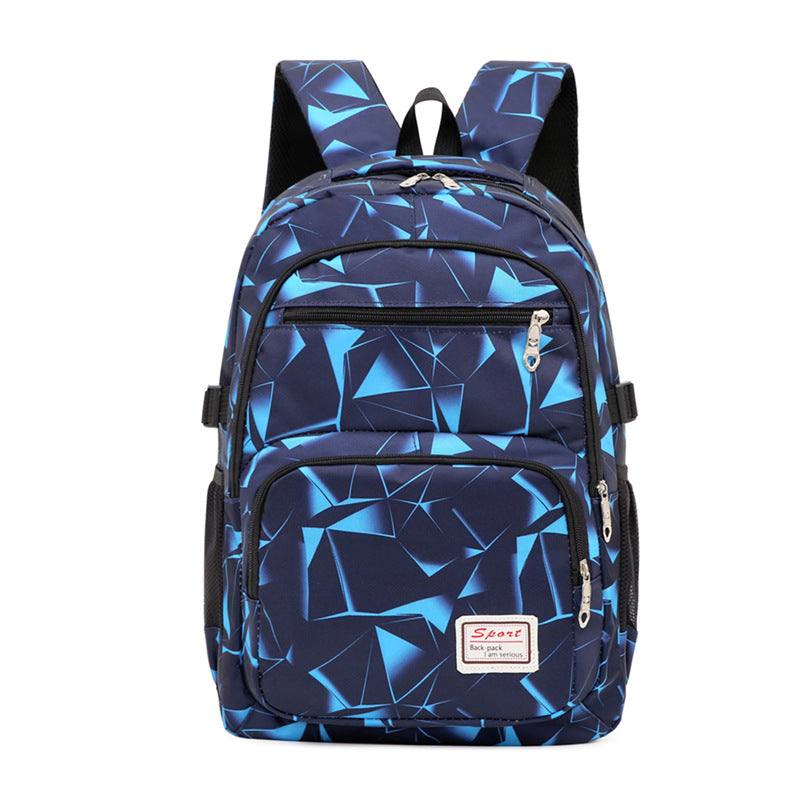 Casual Three-Piece Backpack Fashionable