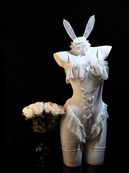 Sexy Bunny Girl Lingerie Costume
