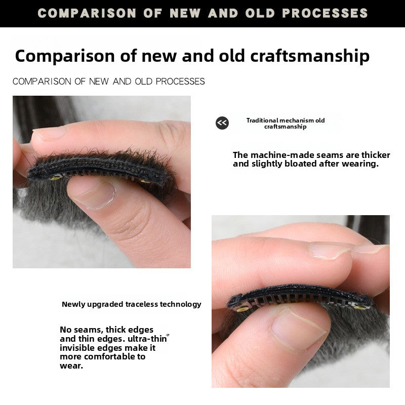 Real human hair invisible clip-ins without any trace 1 pcs or 5 pcs