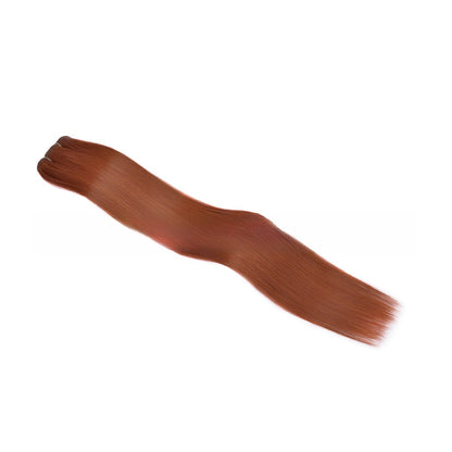 Heat Resistant Synthetic Hair Extensions Straight Weft