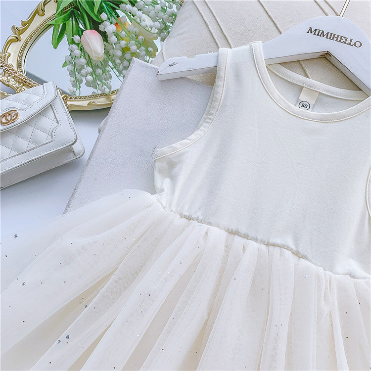 Meisjes gebreide trui met cardigan