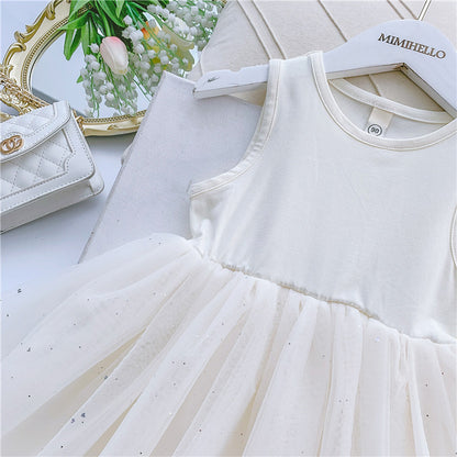 Meisjes gebreide trui met cardigan