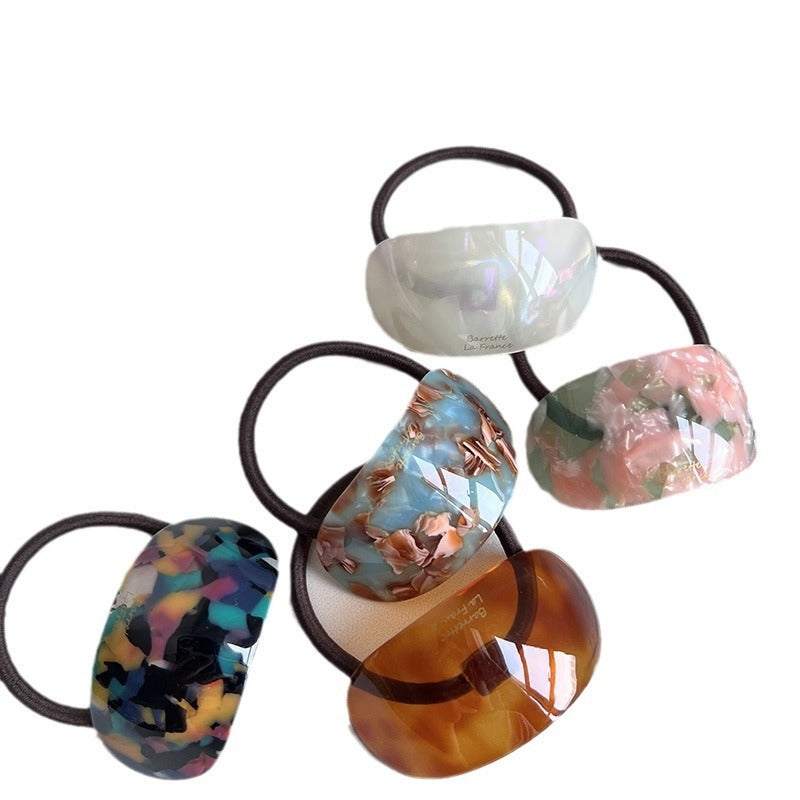 Ovale acetaat haarband