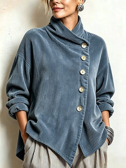 Irregular Corduroy Top